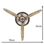 orologio da parete aereo elica