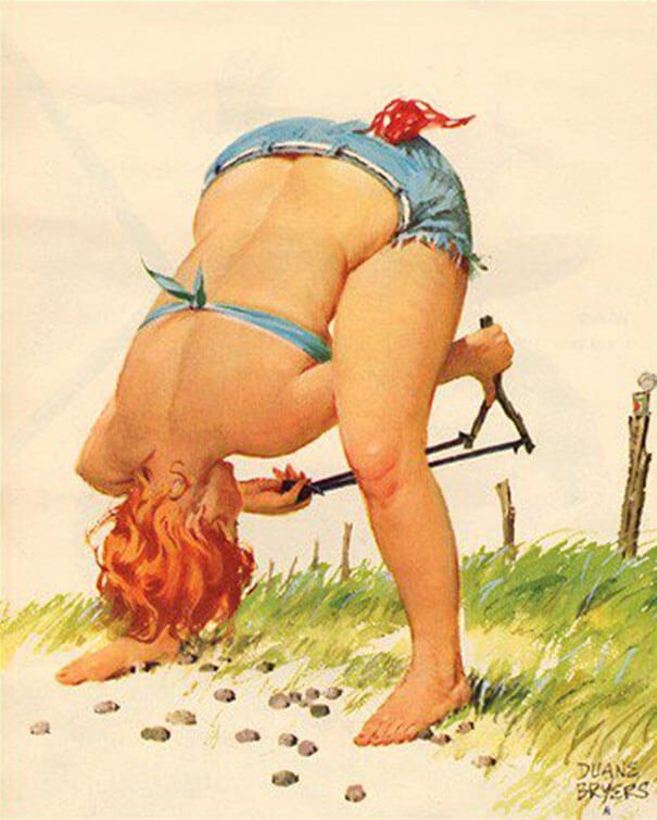 hilda pin-up hilda pin up