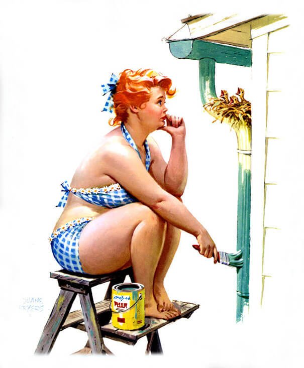 hilda pin-up hilda pin up