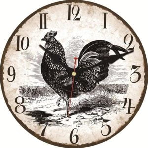 vecchio orologio gallo