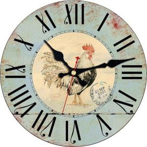 orologio con gallo