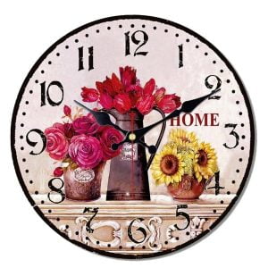 orologio con fiori