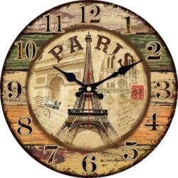 orologio con torre eiffel