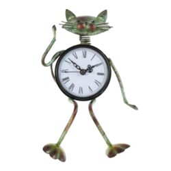 orologio gatto vintage