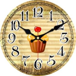 orologio per cupcake