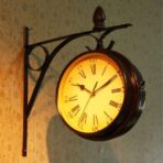 orologio da stazione vintage