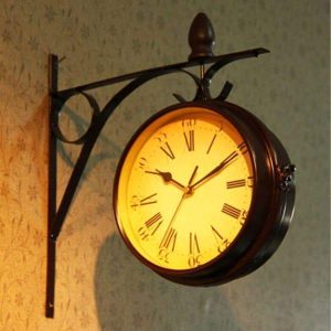orologio da stazione vintage