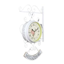 orologio stazione bianco