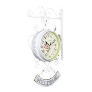 orologio stazione bianco