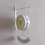 orologio stazione bianco