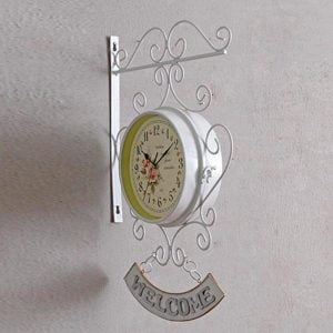 orologio stazione bianco