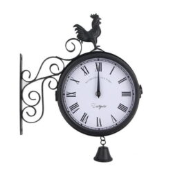 orologio da postazione esterna bifacciale