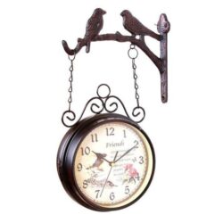 orologio da stazione bifacciale