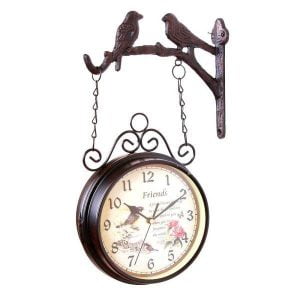 orologio da stazione bifacciale