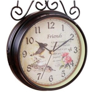 orologio da stazione bifacciale