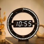 orologio da parete digitale vintage