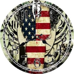 orologio bandiera americana