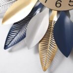 orologio da parete a foglia