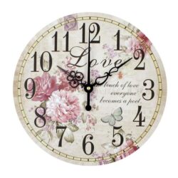 orologio fiore vintage