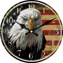 orologio da parete con aquila