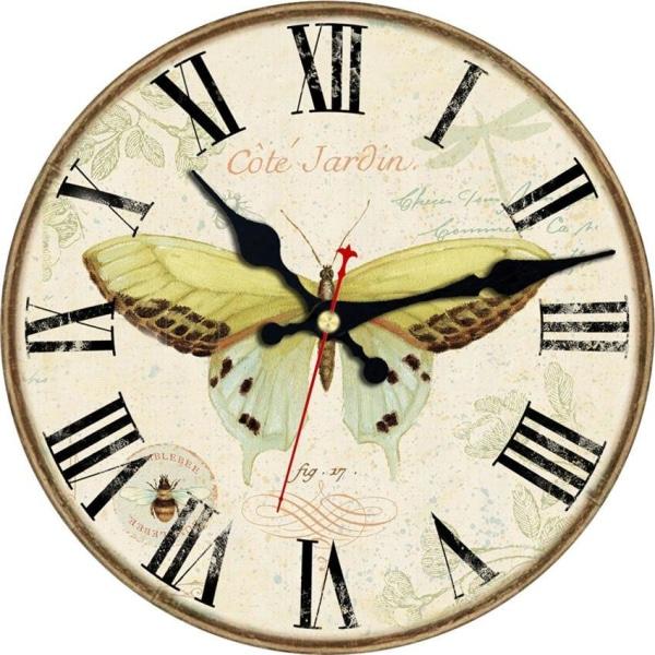 orologio da parete con farfalla orologio da parete con farfalla