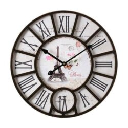 orologio da parete vintage bianco