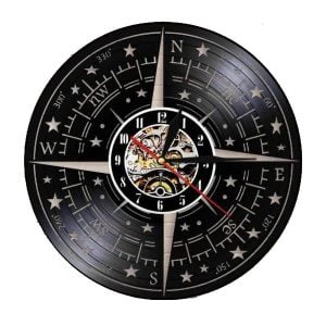 orologio da muro bussola