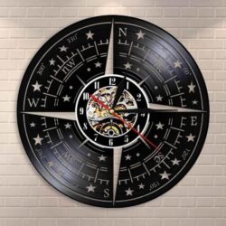 orologio da muro bussola