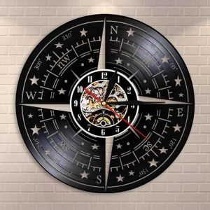 orologio da muro bussola