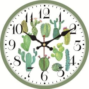 orologio da parete cactus