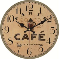 orologio da parete caffettiera