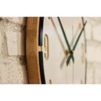 orologio da parete in rovere