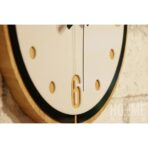 orologio da parete in rovere