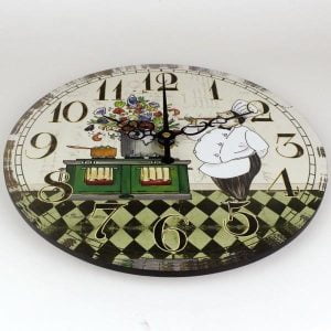 orologio da parete da cucina vintage