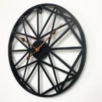 orologio da parete vintage in metallo