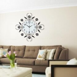 fiori orologio da parete