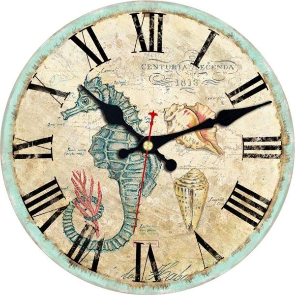 orologio da parete con cavalluccio marino orologio da parete con cavalluccio marino