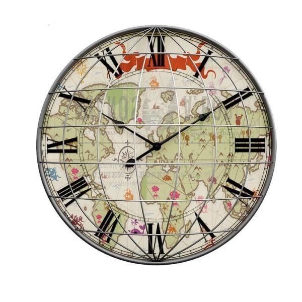 orologio da parete mappa del mondo orologio da parete mappa del mondo