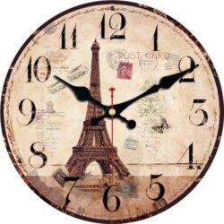 orologio da parete torre eiffel