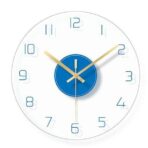 orologio da parete design in vetro