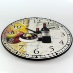 orologio da parete per vino