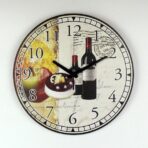 orologio da parete per vino