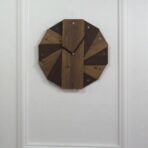 orologio da parete vintage in legno