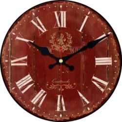 orologio da parete vintage di grandi dimensioni