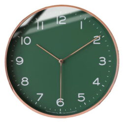 orologio da parete vintage verde