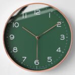 orologio da parete vintage verde