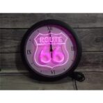 neon clock route 68
