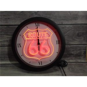 neon clock route 68
