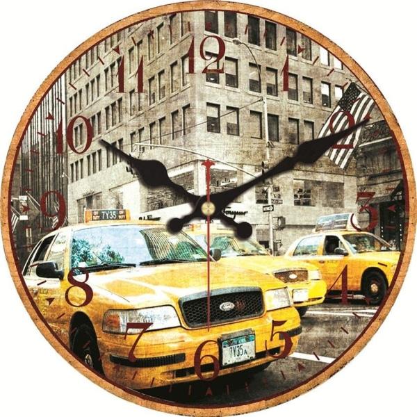 orologio taxi giallo orologio taxi giallo