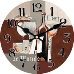 orologio a tema vino